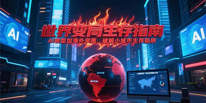 付费文章《世界变局生存指南，AI转型加海外突围，破解小城市生存陷阱》-云启源码