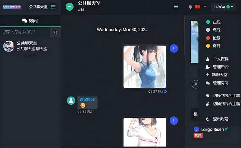 最新公共聊天室系统源码 ChatNet V1.11-V1.9 完整汉化版源码 私人聊天程序-云启源码