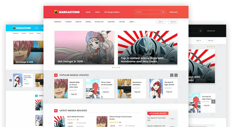 Madara 2.2.2.1主题源码 | 响应式WordPress漫画小说主题模板-云启源码