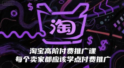 淘宝高阶付费推广课，每个卖家都应该学点付费推广-云启源码