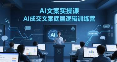 AI文案实操课，AI成交文案底层逻辑训练营-云启源码