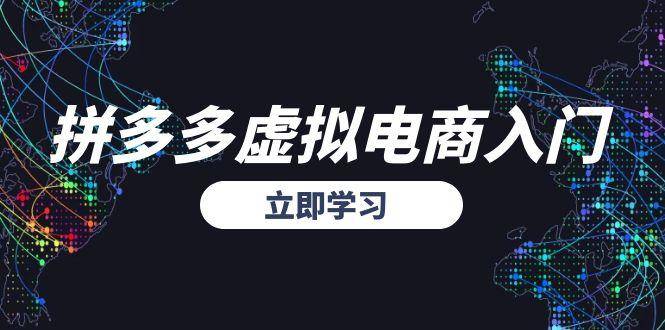拼多多虚拟电商入门，精准选品方法论，无货源模式起盘技巧-云启源码