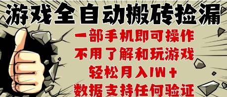 25年CSGO游戏搬砖项目，全自动运行，不需要玩游戏，手机操作日入3张【揭秘】-云启源码