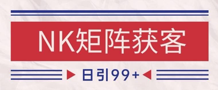 小红书某音NK赛道引流获客 自热矩阵日引200+【揭秘】-云启源码