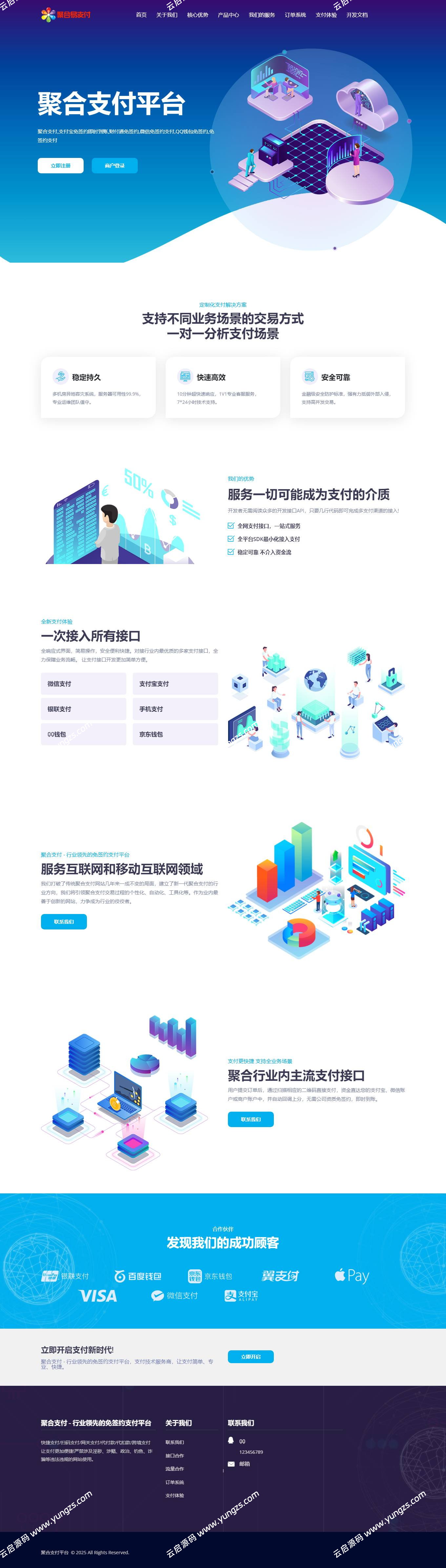 图片[2]-2025最新易支付源码程序全开源前台用户中心后台亲测可用-云启源码