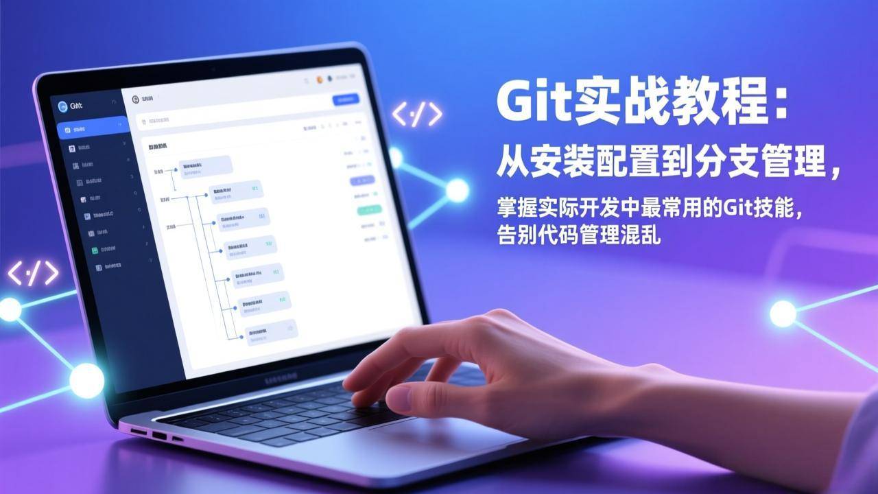 Git实战教程：从安装配置到分支管理，掌握实际开发中最常用的Git技能，告别代码管理混乱-云启源码
