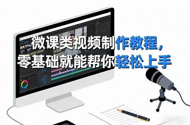 微课类视频制作教程，零基础就能帮你轻松上手-云启源码
