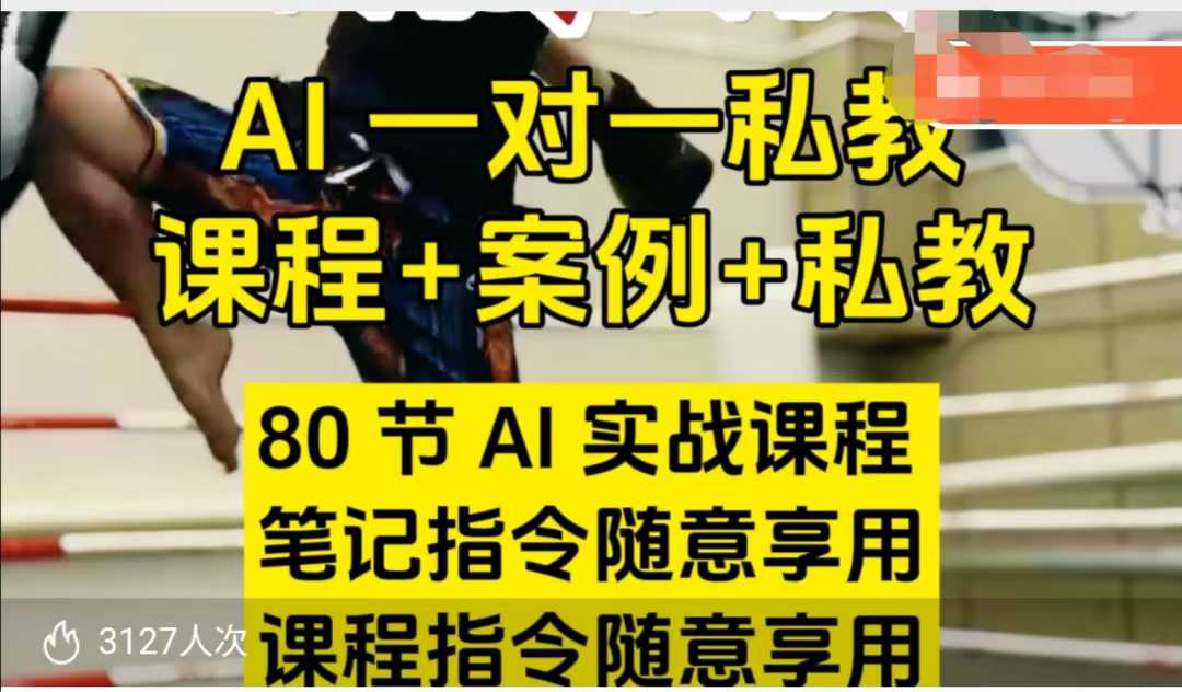 AI指令实战课，课程+案例，80节AI实战课程，笔记指令随意享用，课程指令随意享用(更新26年3月)-云启源码