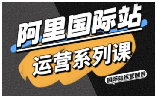 阿里国际站运营系列课，涵盖精准引流、直通车与全站推实战SOP，搭配AI效率工具包与高阶增长玩法(更新)-云启源码