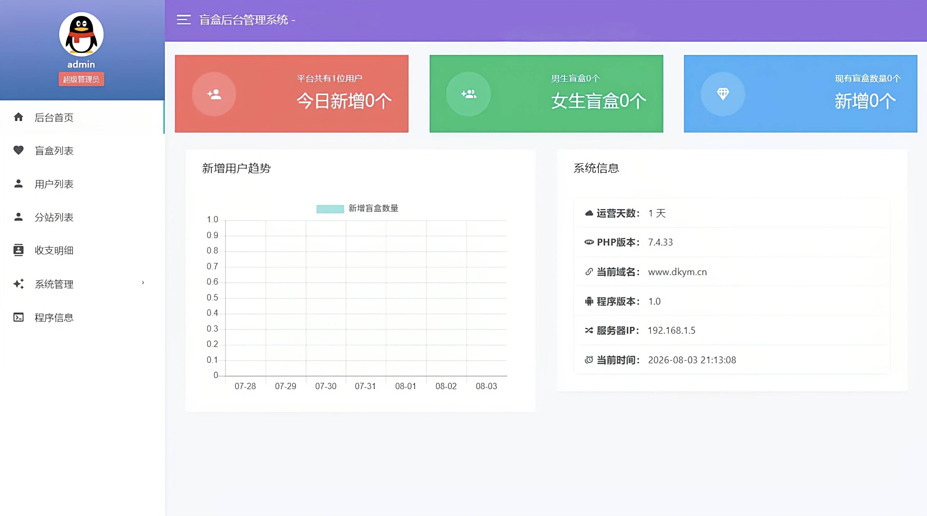 图片[2]-豪华交友盲盒系统源码含会员分站分销系统可对接易支付-云启源码