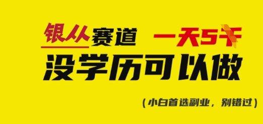 靠银从证书，日入多张，会截图就能做，直接抄答案(附：银从合集)-云启源码