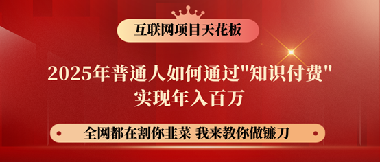 镰刀训练营超级IP合伙人，25年普通人如何通过“知识付费”年入百万！-云启源码